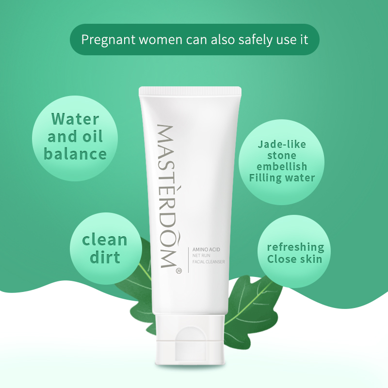 Private Label Amino Acid Gentle Oil Control Facial Cleanser Manufacturer, Factory