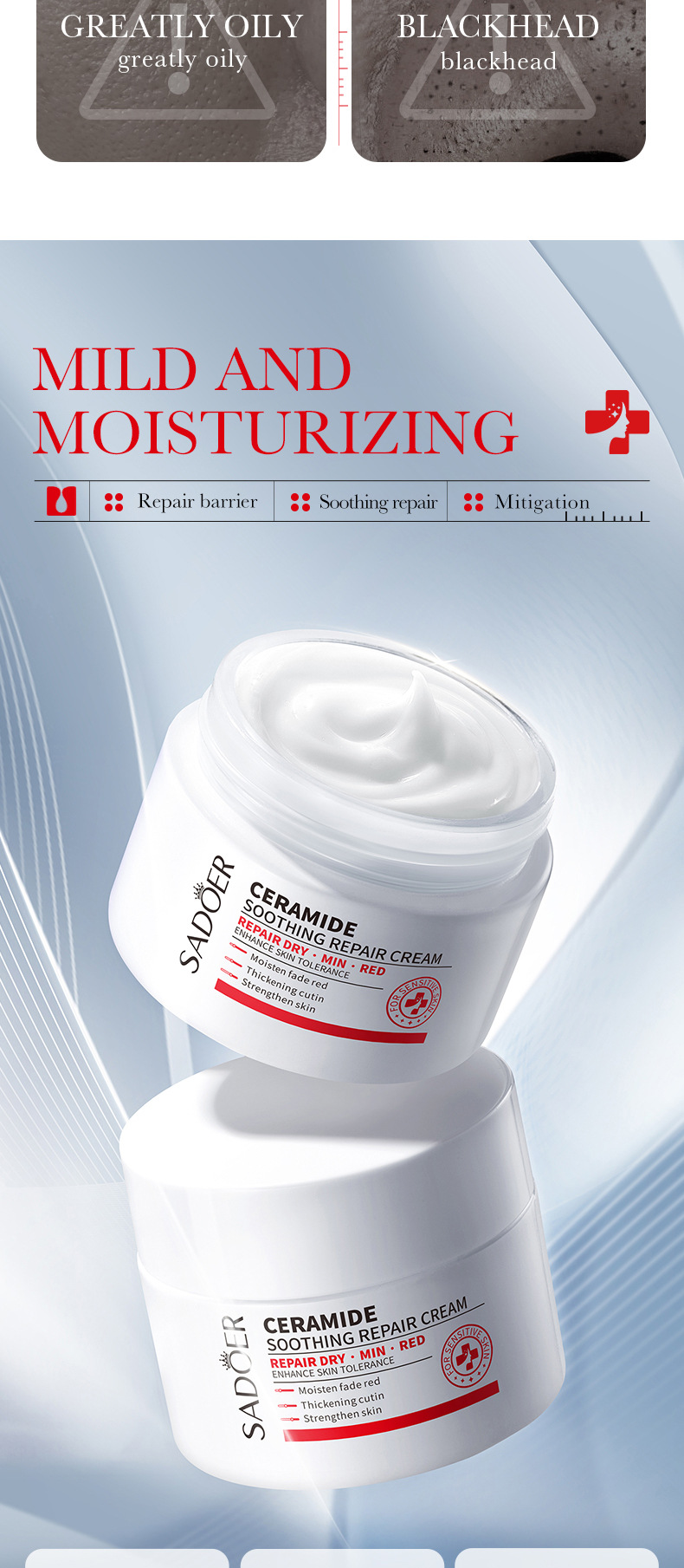 Ceramide Soothing Repair Cream View 2