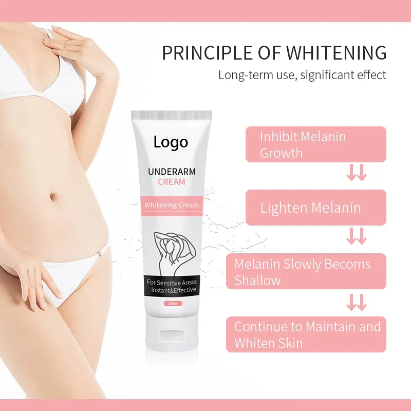 Private Label Underarm Whitening Cream Supplier, Factory