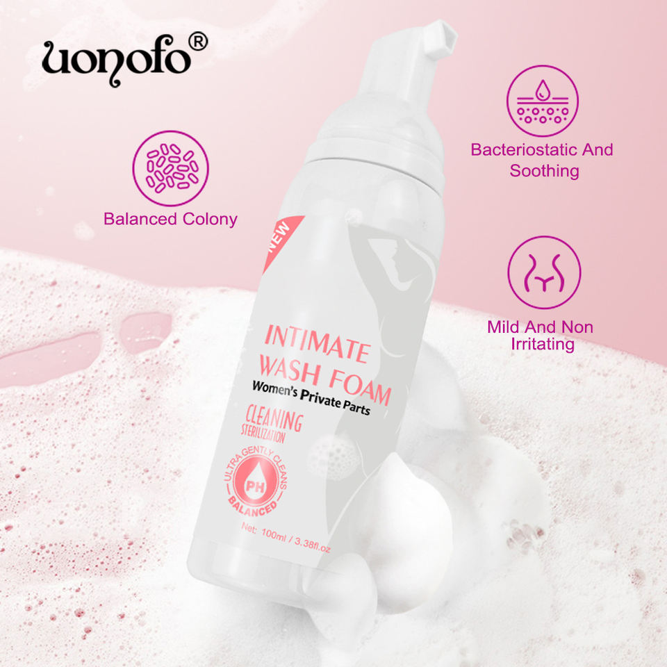 Private Label Foam Lotion Yoni Wash Factory, Oem