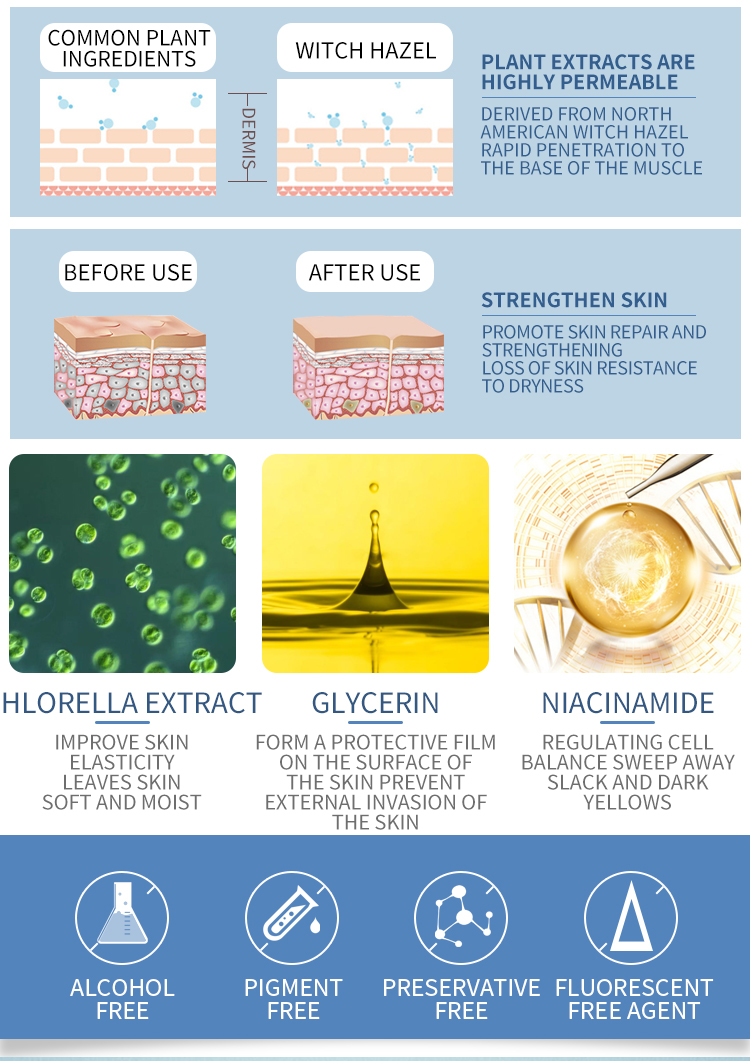 Repair skin Balance water oil toner