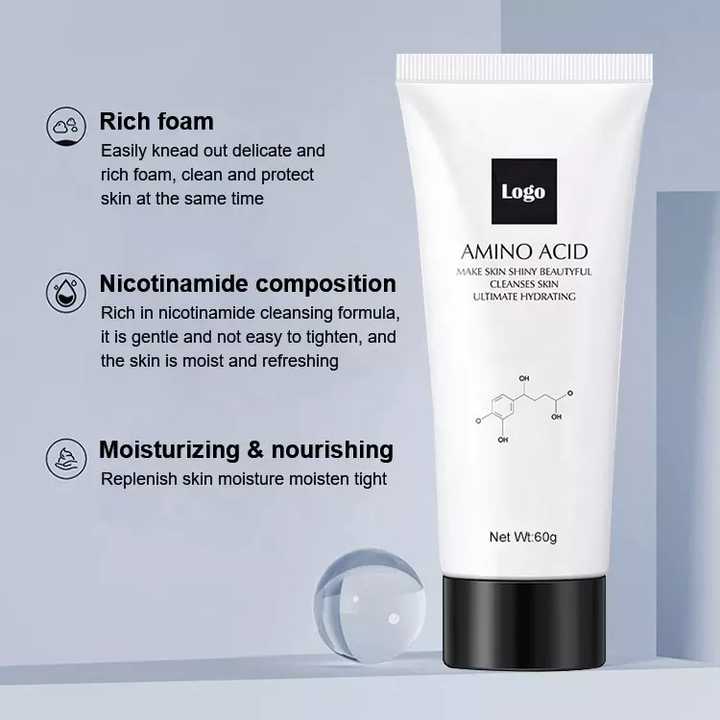 Private Label Amino Acid Face Cleanser Manufacturer, Oem