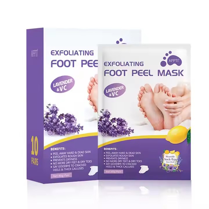 Private Label Foot Mask for Dry Cracked Feet Supplier, Factory