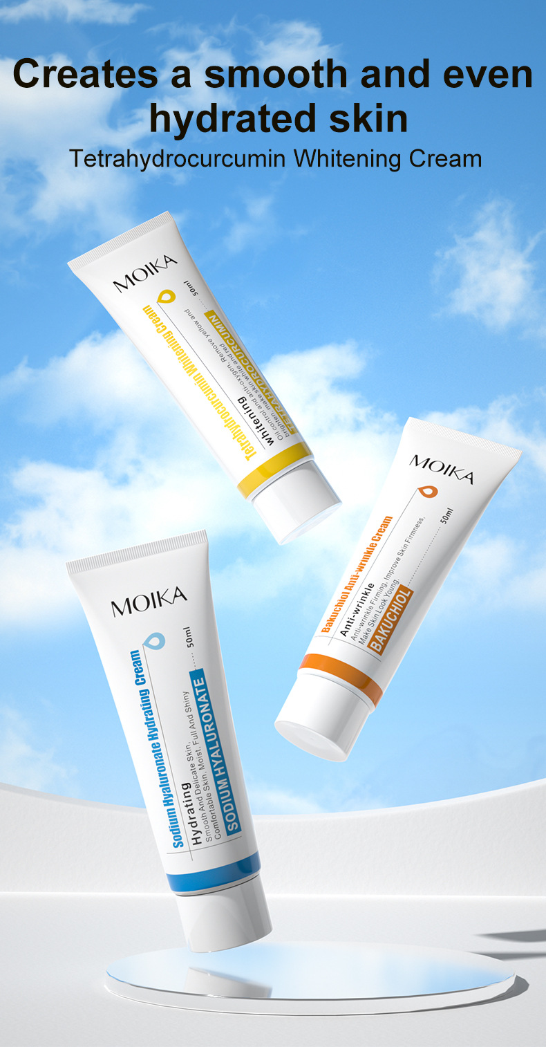 Whitening Cream Application