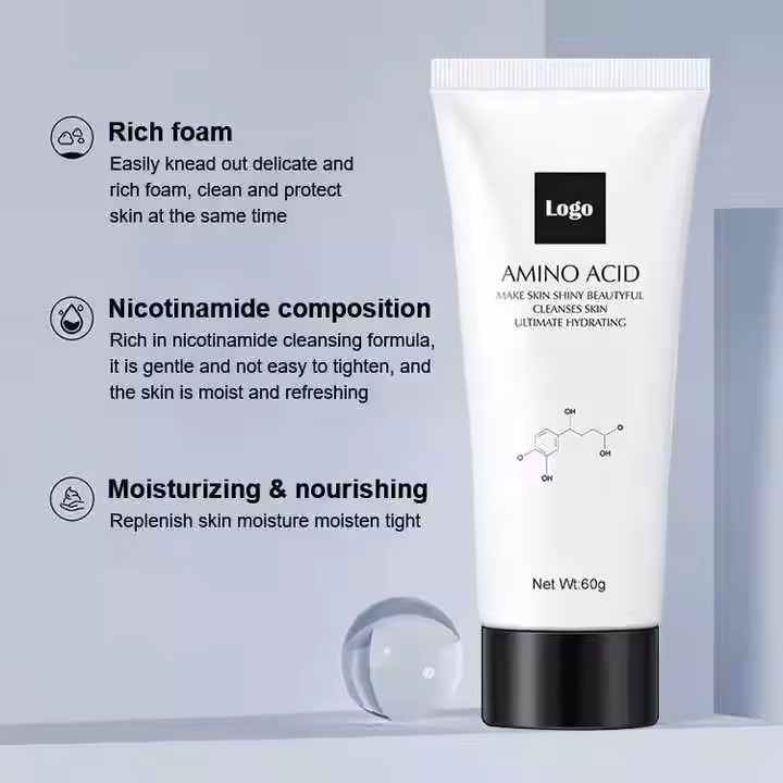 Private Label Brightening Whitening Facial Vitamin C Cleanser Supplier, Factory