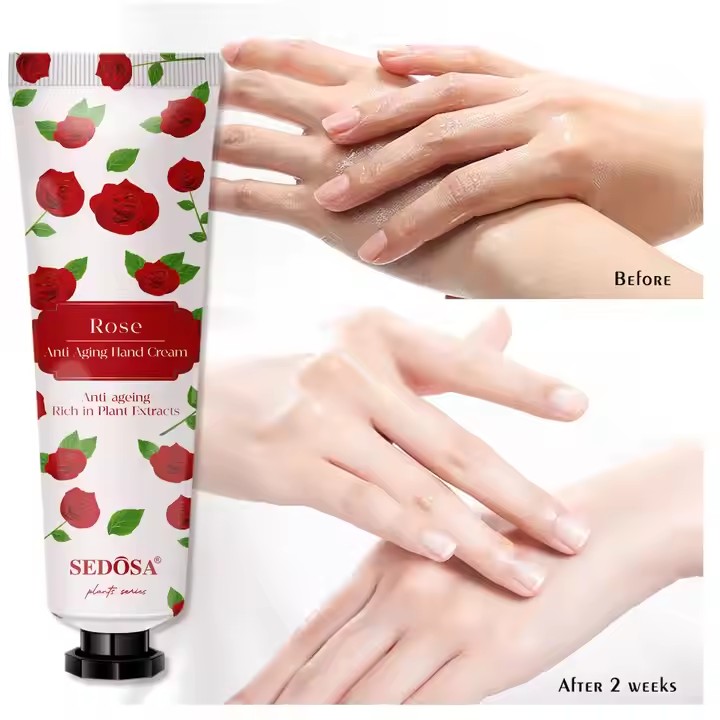 Private Label Mini Rose Plant Hand cream Supplier, Odm