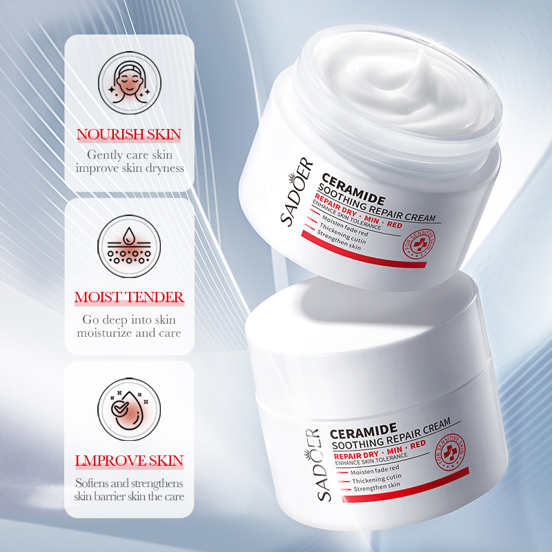 Private Label Ceramide Soothing Repair Cream Factory, Bulk
