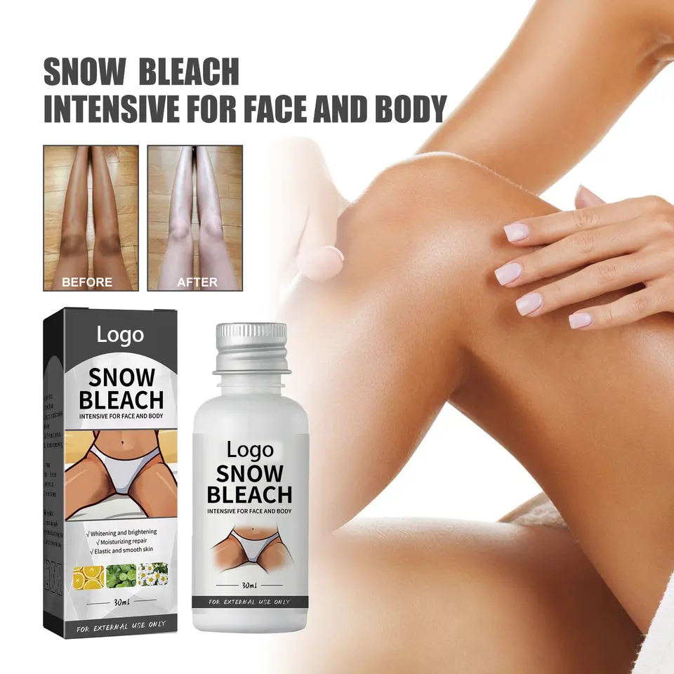Bleaching Cream Demonstration