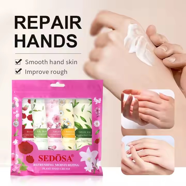 Private Label Mini Rose Plant Hand cream Supplier, Odm