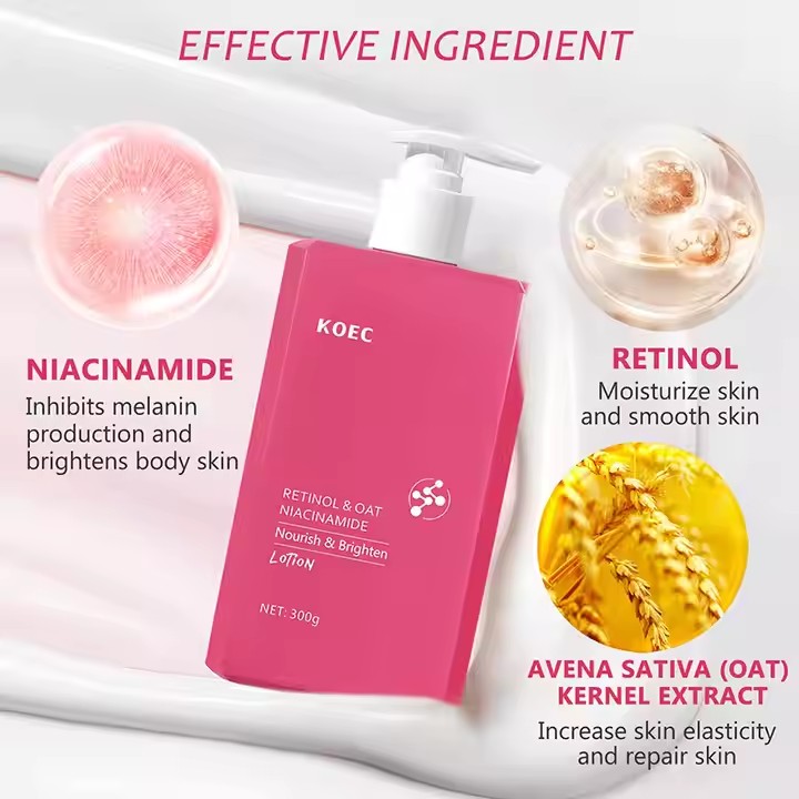 Private Label Body Lotion Whitening Moisturizer Cream Manufacturer, Oem