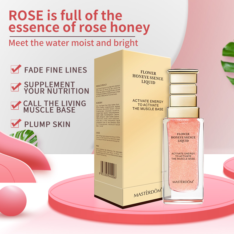 Private Label Rose Honey Brightening Skin Tiny Bead Essence Oem, Odm