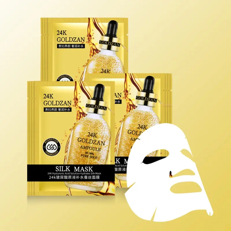 Private Label 24k Gold Collagen Facial Mask Oem, Odm