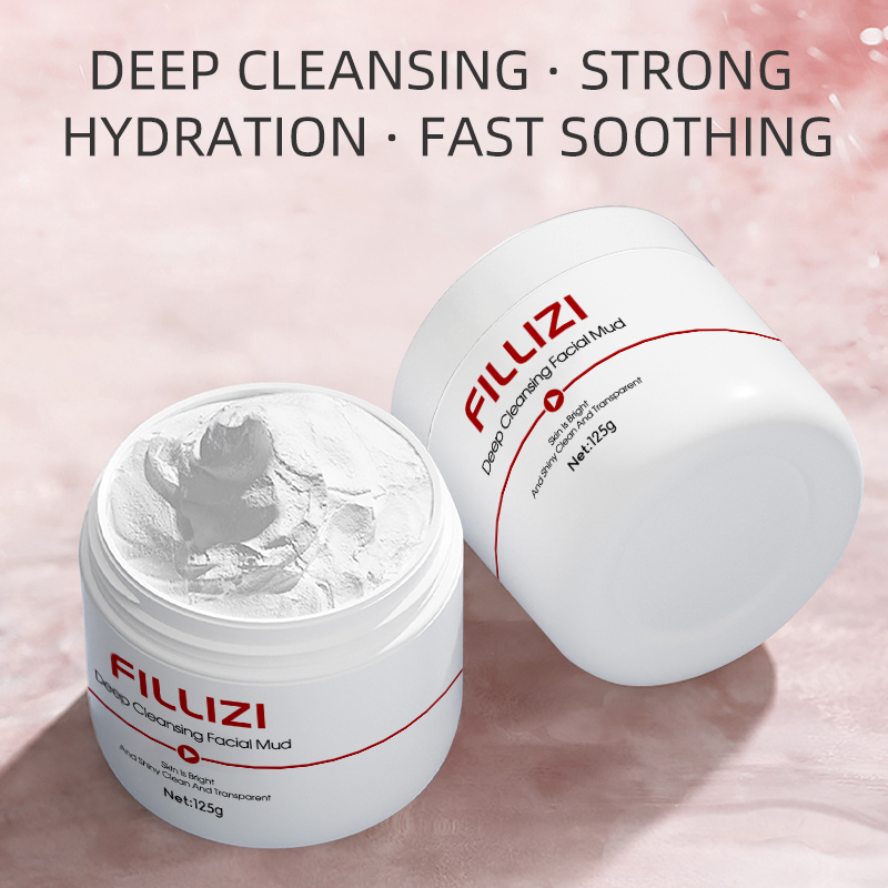 Private Label Deep Cleansing Facial Mud Mask Odm, Bulk