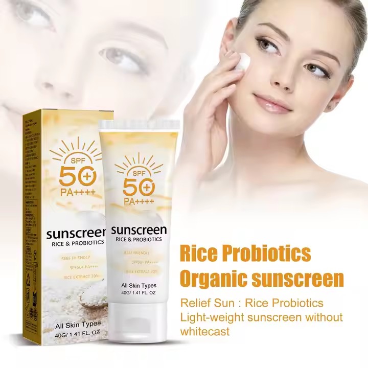 Private Label Sunscreen Lotion Cream Sunblock Oem, Bulk