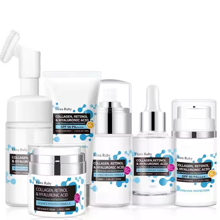 Private Label Wrinkle Brightening Facial Set  Manufacturer, Factory