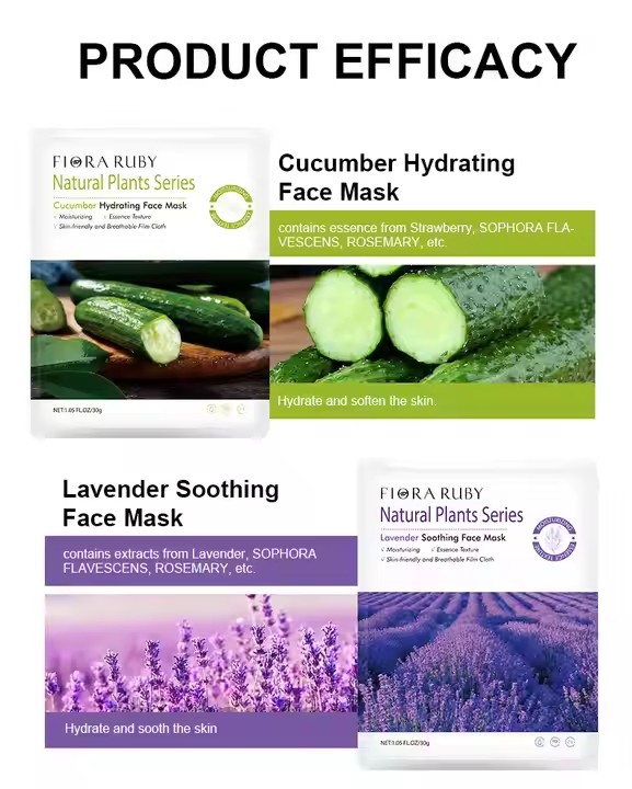 Private Label Skin Care Fruit Facial Mask Supplier, Oem