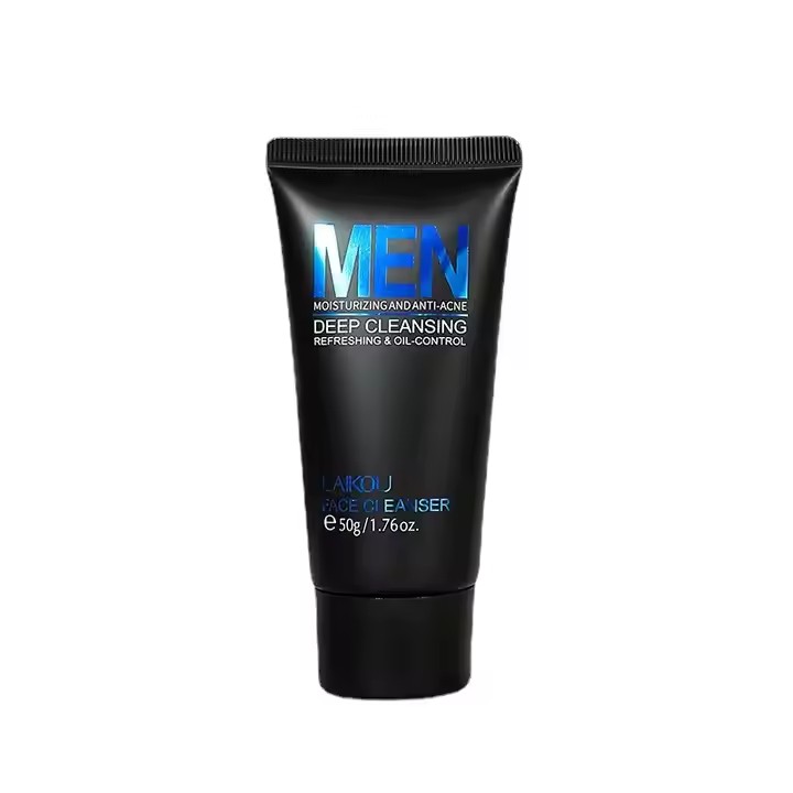 Private Label Gentle Foam Mens Face Skin Care Cleanser Manufacturer, Oem