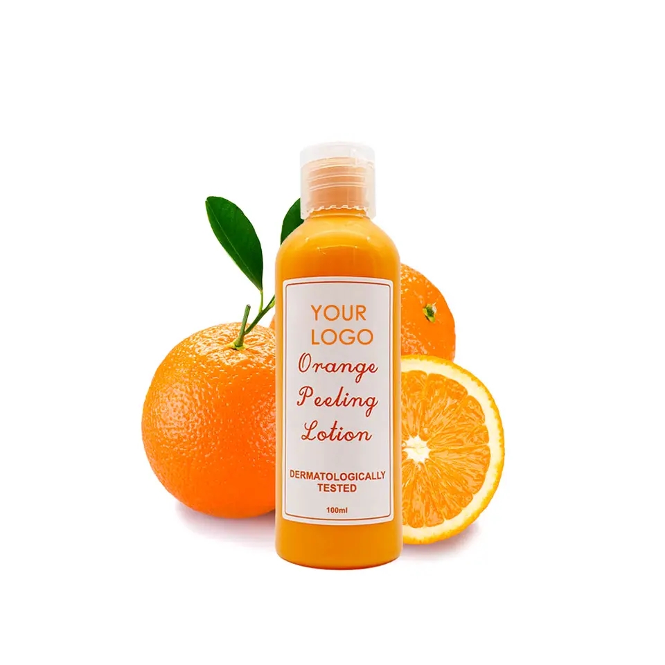 Private Label Orange Peeling Lotion Manufacturer, Odm