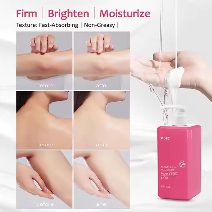 Private Label Body Lotion Whitening Moisturizer Cream Manufacturer, Oem