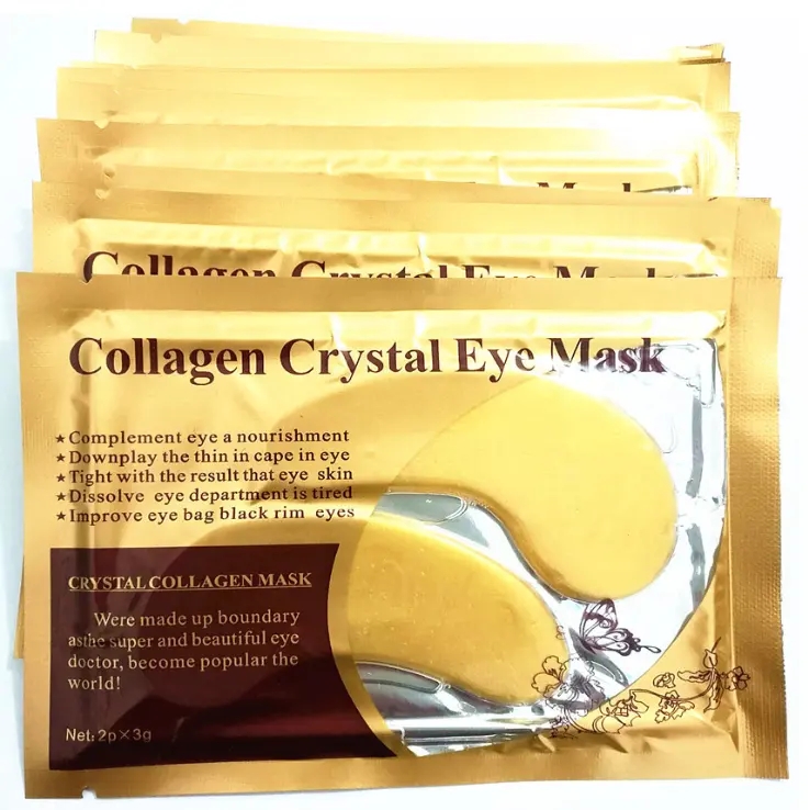 Private Label Anti Aging Anti Wrinkle 24K Gold Eye Mask Manufacturer, Oem