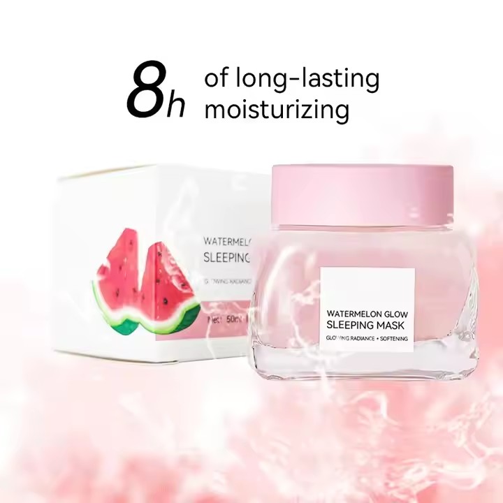 Private Label Watermelon Glow Niacinamide Face Sleeping Mask  Supplier, Oem