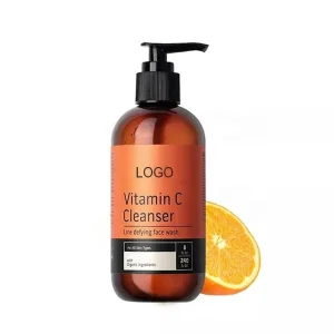 Private Label Organic Vitamin C Facial Cleanser Factory, Bulk