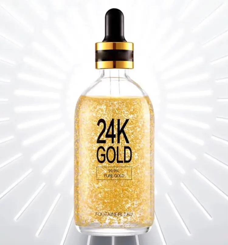 Private Label Face Skin Care 24k Gold Serum Odm, Bulk