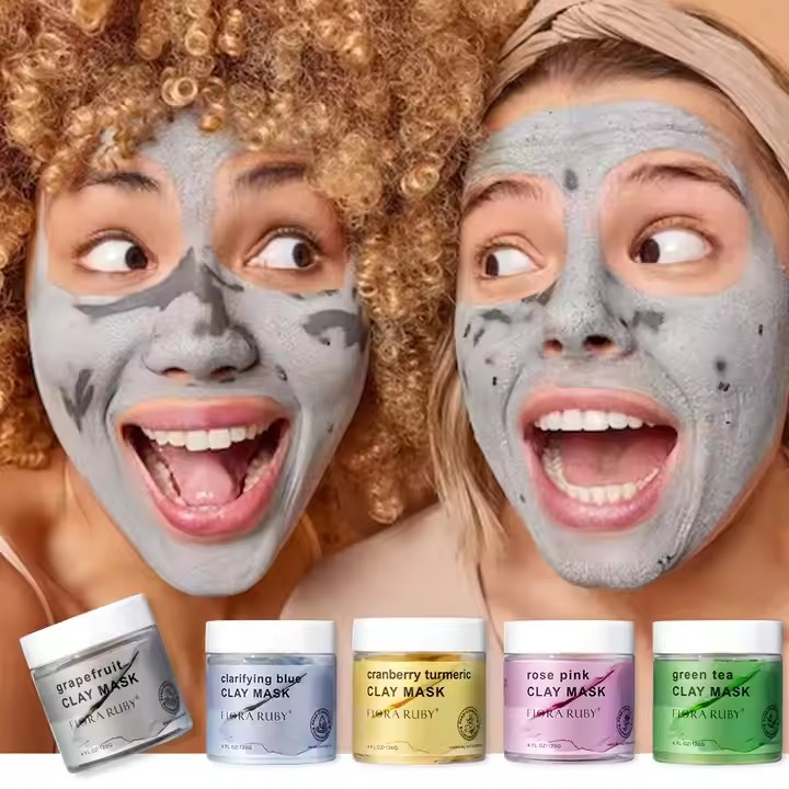 Private Label Custom Skin Care Clay Mask Manufacturer, Bulk