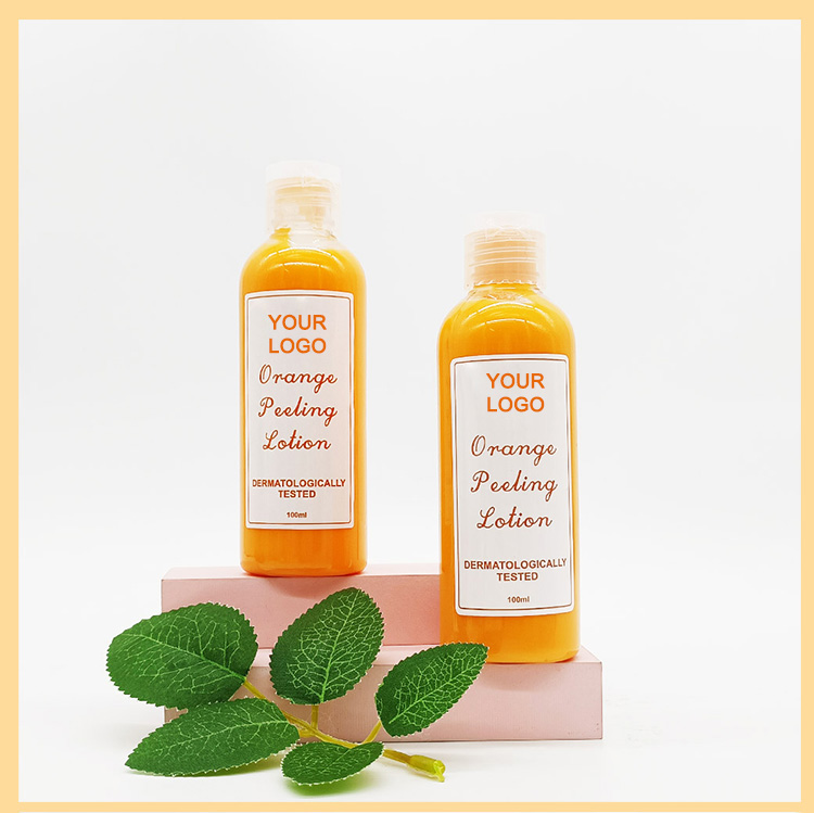 Private Label Orange Peeling Lotion Manufacturer, Odm