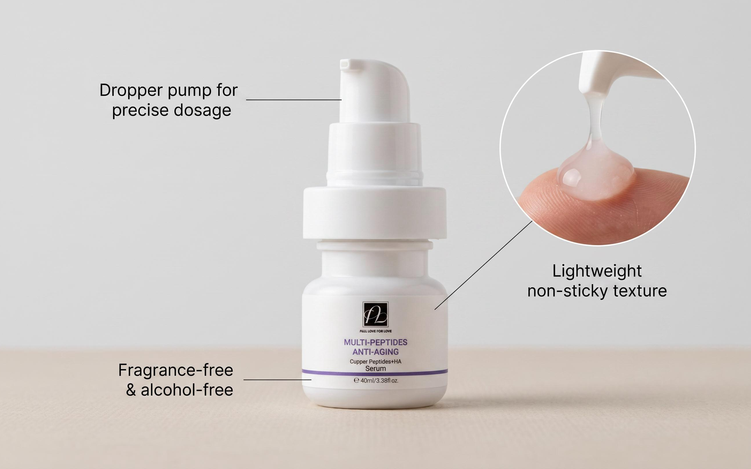 Skincare kit packaging detail 2
