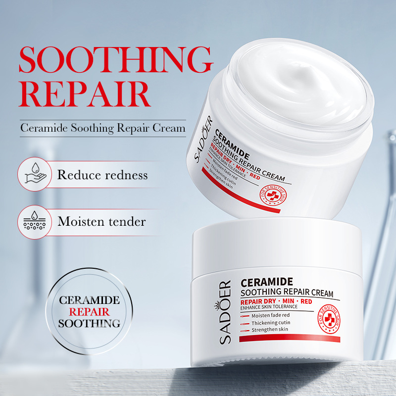 Private Label Ceramide Soothing Repair Cream Factory, Bulk