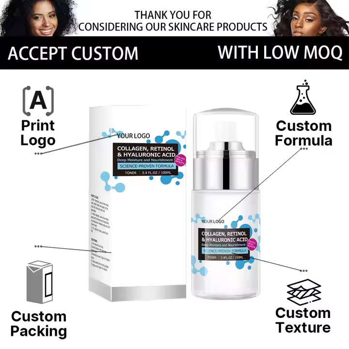 Private Label Facial Toner for Face Supplier, Oem