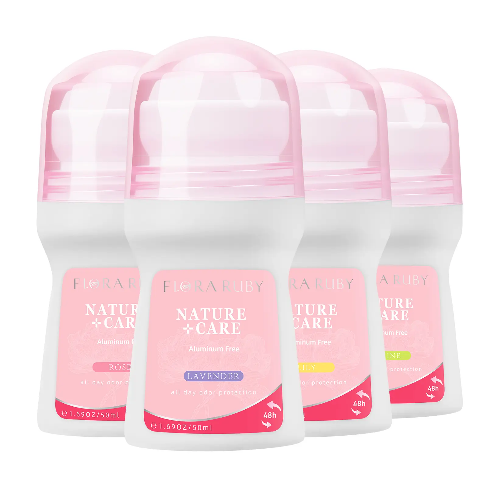 Custom brand brightening and deodorizing roll-on cream