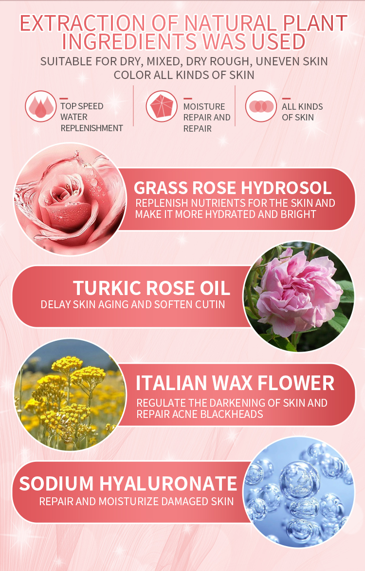 Rose Honey Brightening Skin Tiny Bead Essence