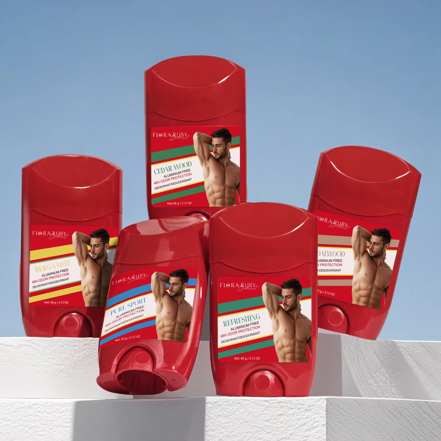 FLORA RUBY Deodorant Cream Texture and Essence