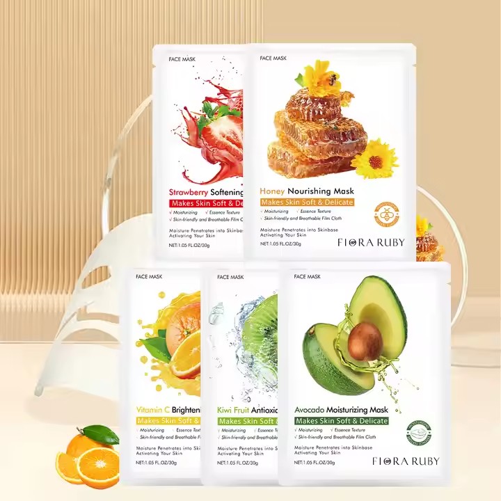 Private Label OEM Plant Fruit Vegan Face Mask Manufacturer, Factory