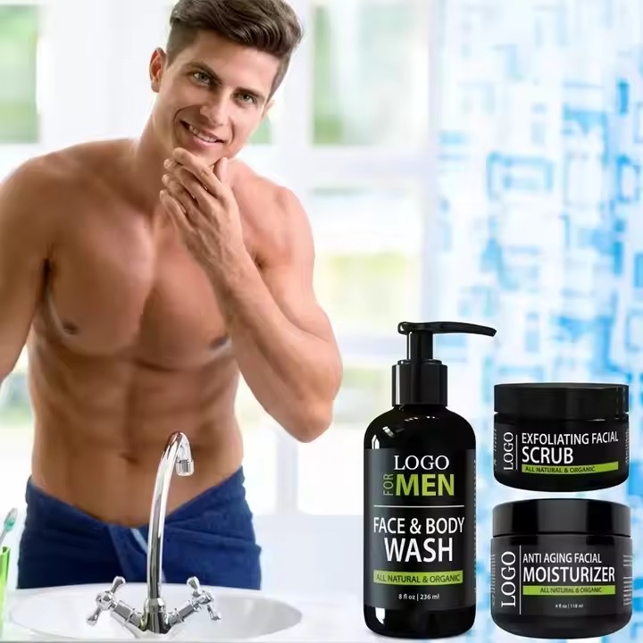 Private Label Men Face Cleansing Moisturizing Manufacturer, Odm