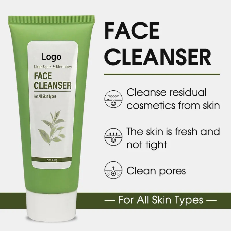 Private Label Anti-acne Whitening Facial Cleanser Manufacturer, Supplier