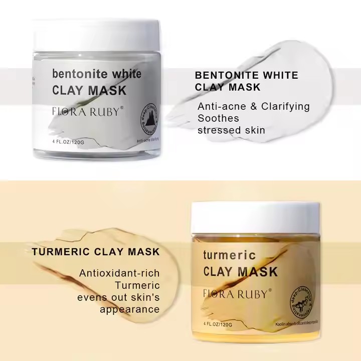 Private Label Custom Skin Care Clay Mask Manufacturer, Bulk