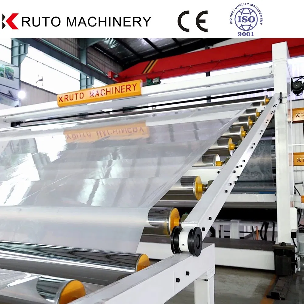 PEVA EVA LDPE HDPE LLDPE Geo Membrane Sheet Extruder Plastic Extruder