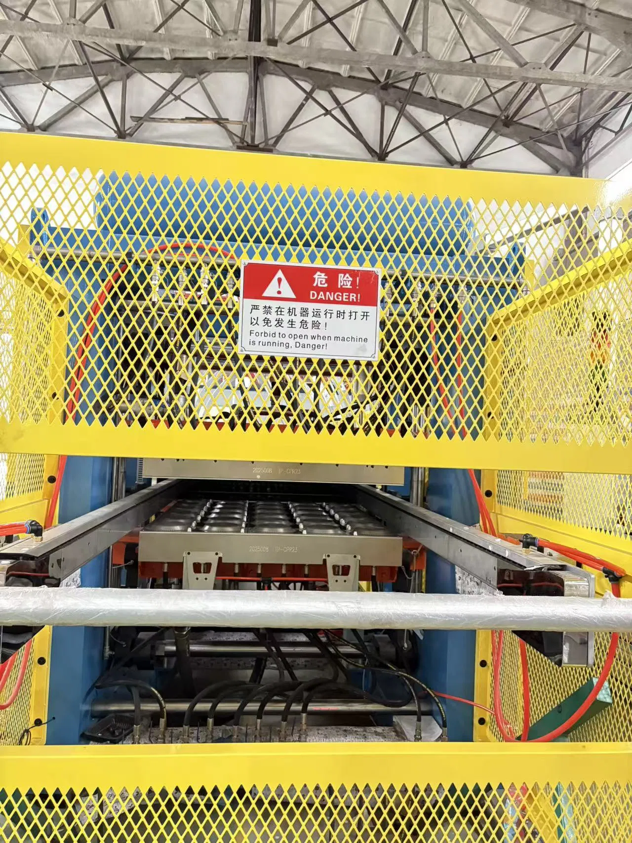 Full Automatic Disposable Food Containers Plastic PS Foam Thermoforming Machine