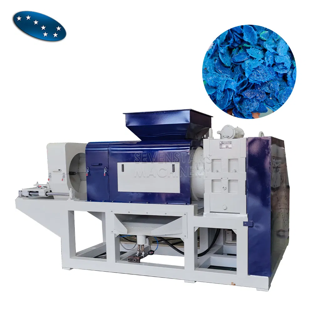 Sevenstars Plastic PP Raffia Bags Squeezer Machine Plastic Recycling Drying Machine