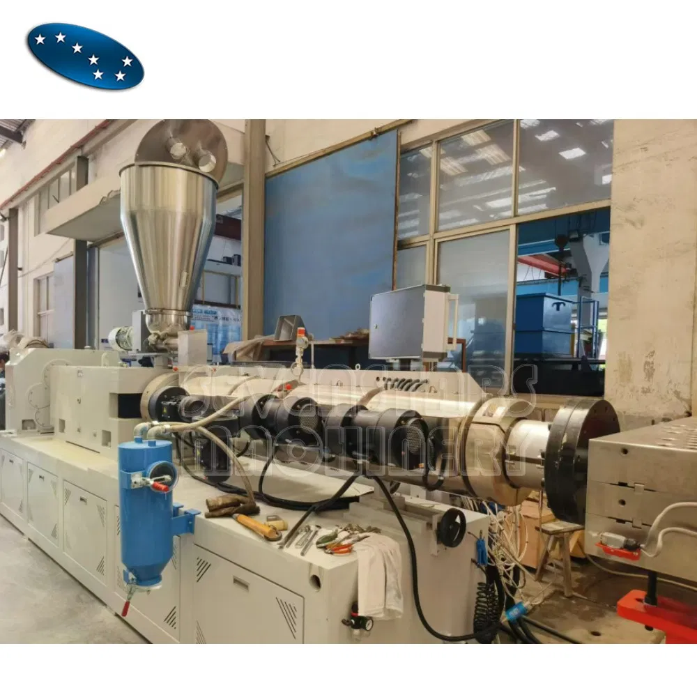 Sevenstars PVC WPC Profile Board Extruder Wood Plastic Composite Windows Door Frame/Fence Lamination