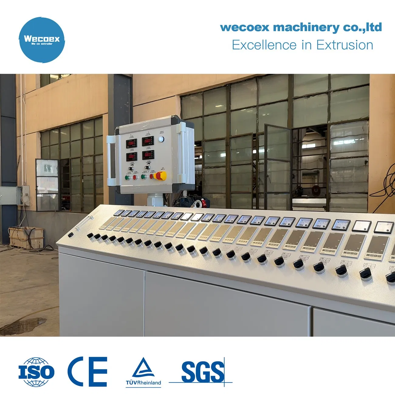 16 to 1600mm Plastic PVC PPR PE HDPE Water Supply Drainage Irrigation Gas Pipe Making Machine Extrusion Line