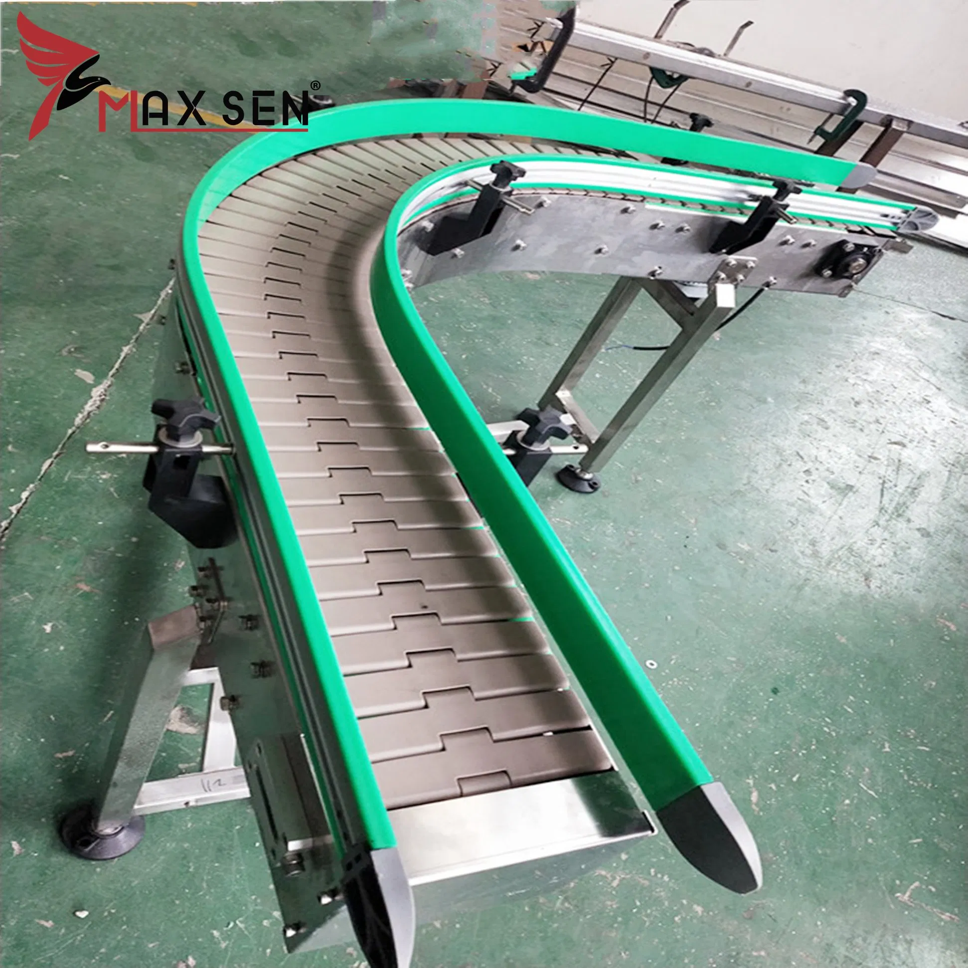 Plastic Top Chain Conveyor System for Chemical Industry From China Manufacture