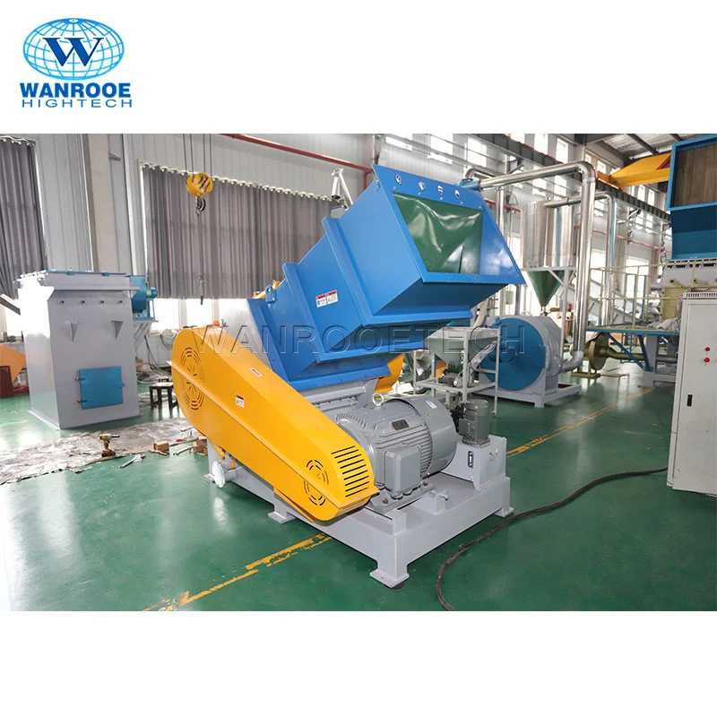 Plastic Pipe/ Plastic Bottle/ Bottle Cap Granulator Plastic Crusher Machine