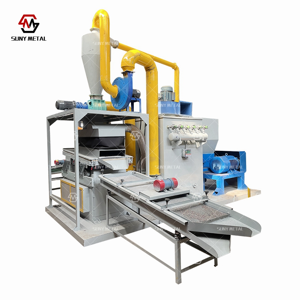 Best Selling Scrap Waste Copper Wire Recycling Plant Cable Wire Granulator Copper Plastic PVC Separating Machine