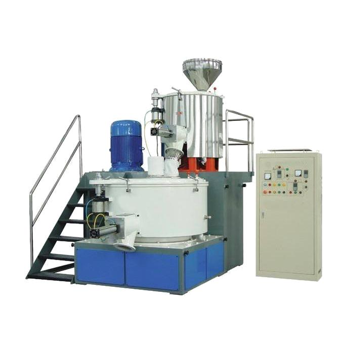Plastic PVC Resin Vertical Compounding Heating Cooling Mixing Machine