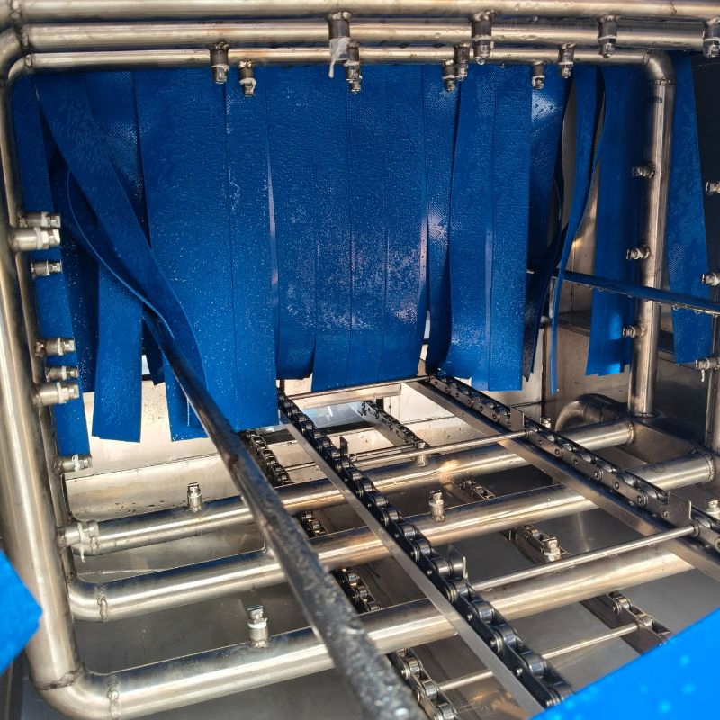 Commercial Basket Plastic Crate Crate Washer Machine for Washing Machine with Drying Cycle Filtration