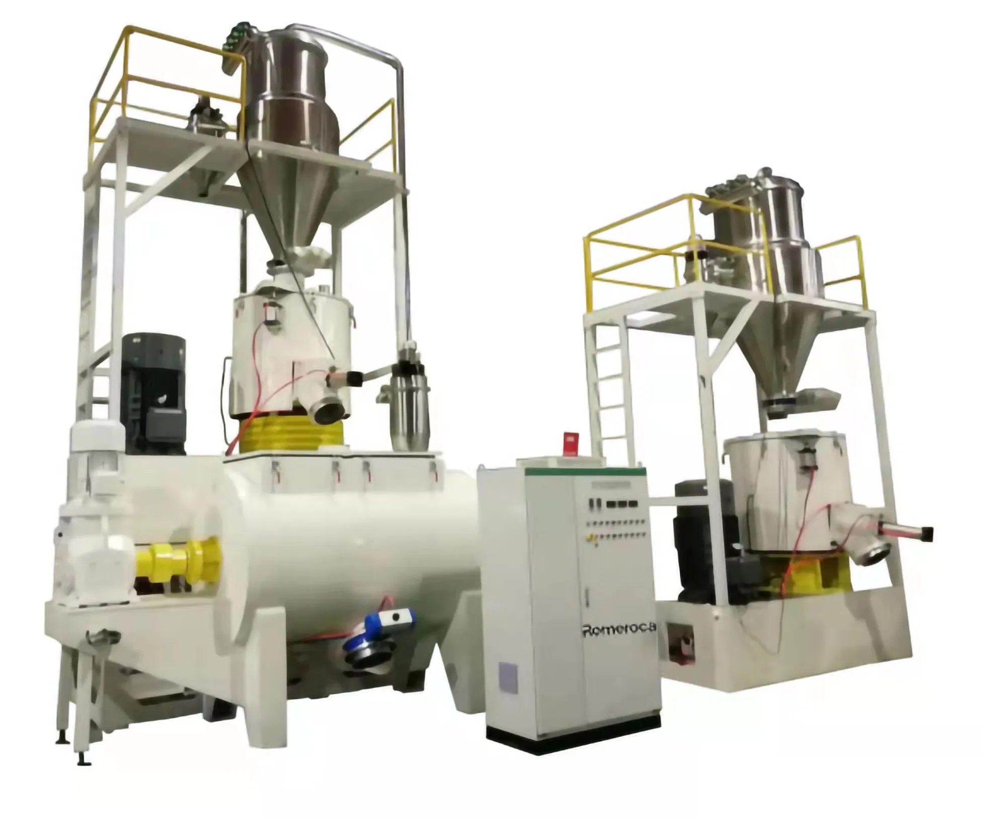 Plastic High Speed Hot Heating Cooling WPC PVC Powder Resin Raw Material Mixer Machine for Spc Flooring Production Line Mixing Machine